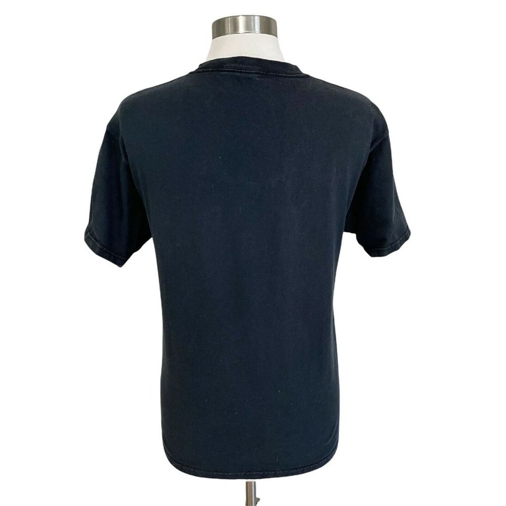 Vintage Mortal Kombat MEDIUM Logo Short Sleeve Cotton TShirt Adult Black Jerzees - Picture 3 of 8